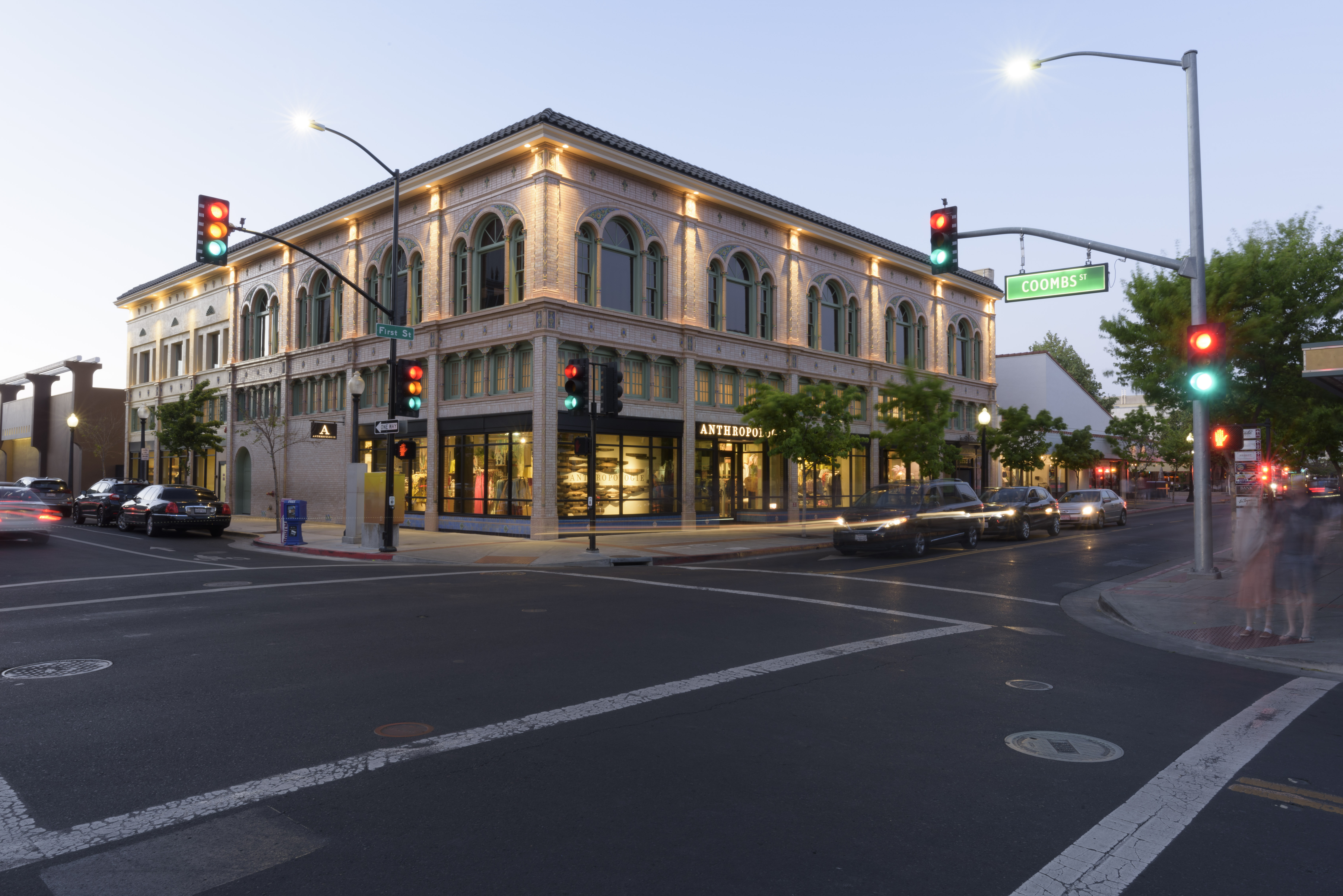 Gordon Building in downtown Napa following rehabilitation