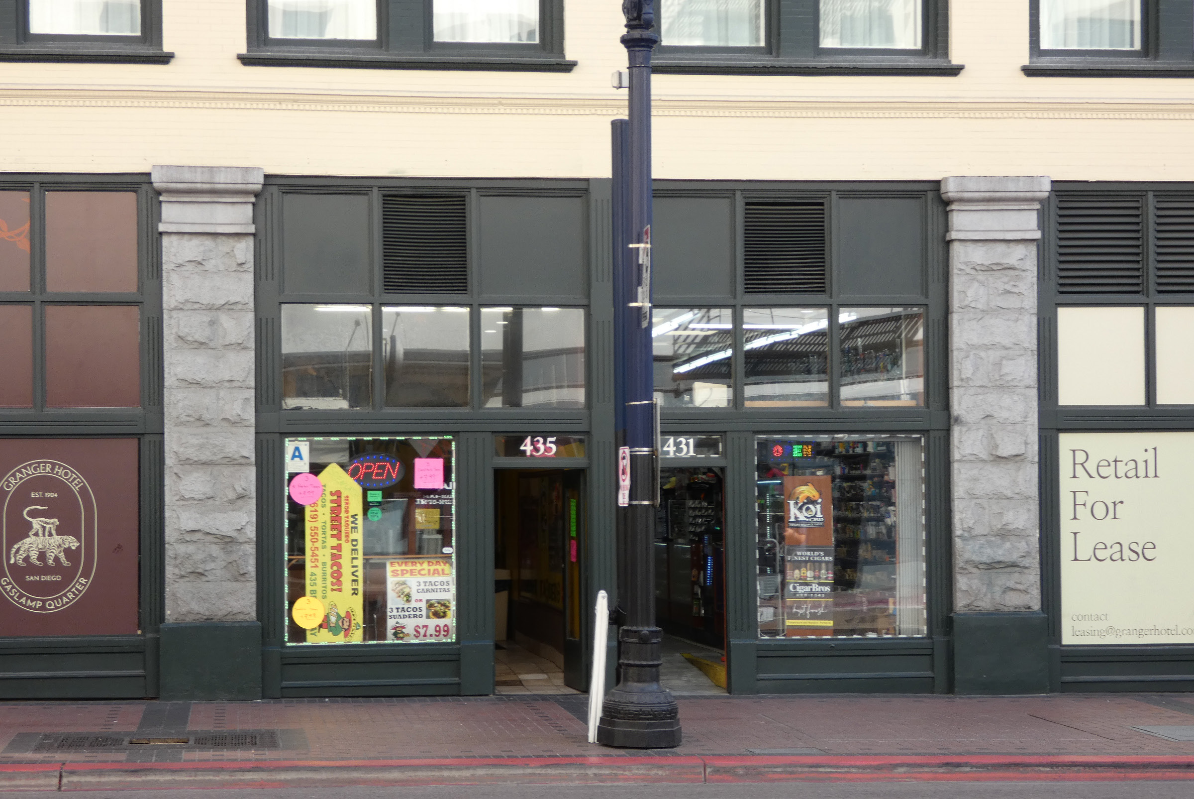 Rehabilitated store front