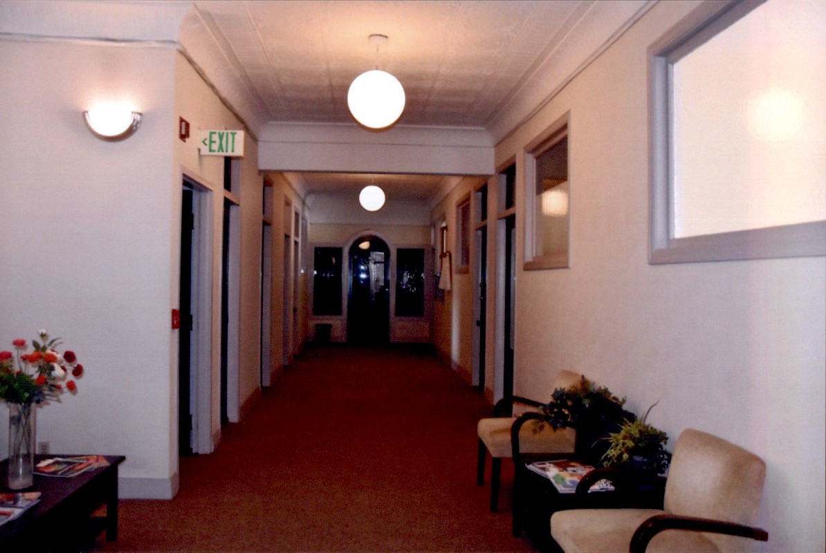 Second floor corridor