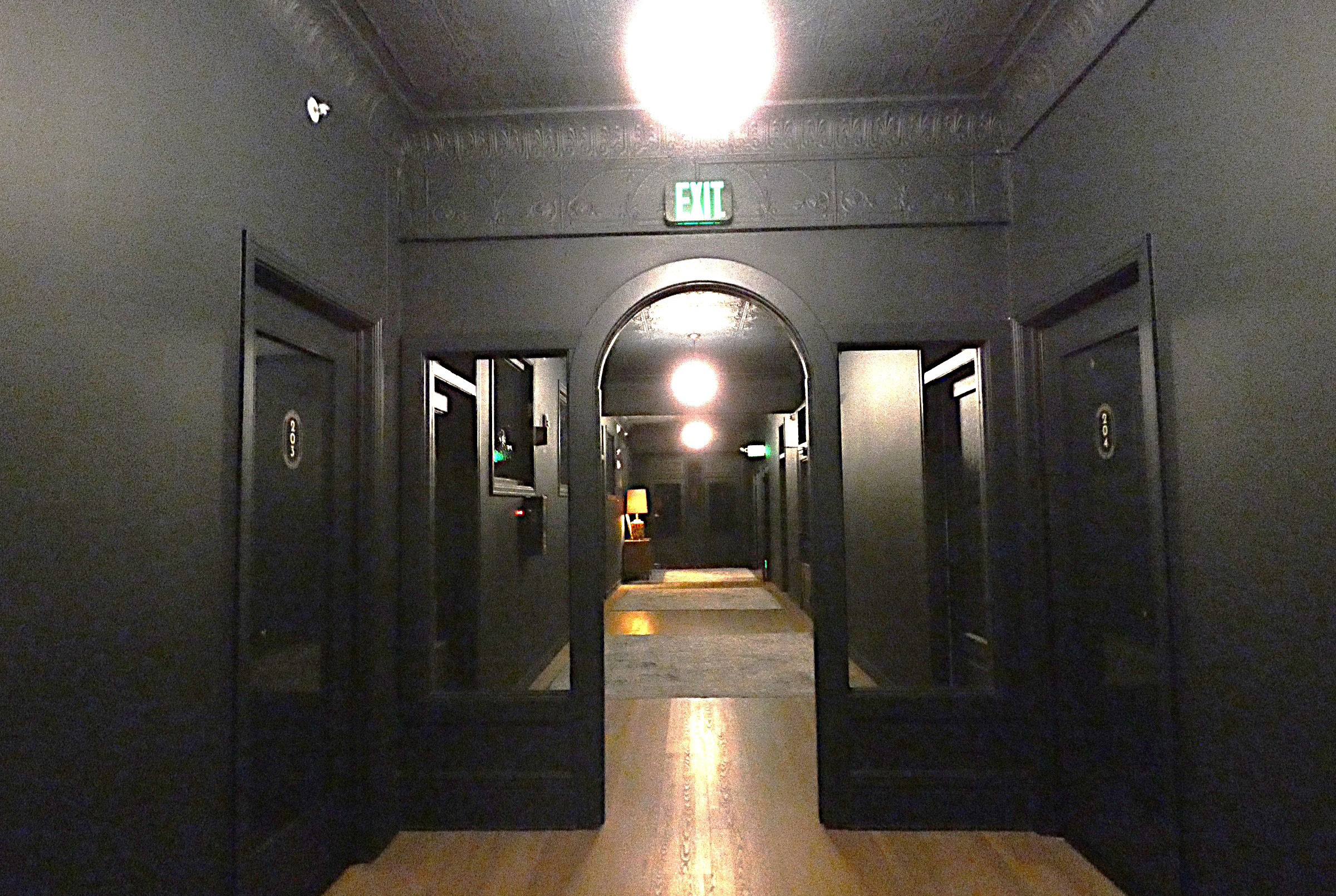 Second floor corridor